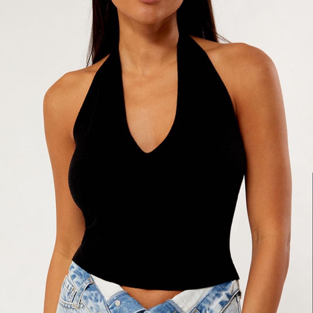 Pacsun Black Halter Top